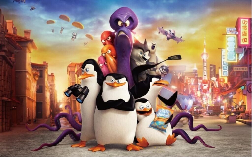 Penguins of Madagascar (2014) Movie Review: Slapstick Kid-Friendly Film!